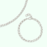 Lace Necklace & Bracelet Set